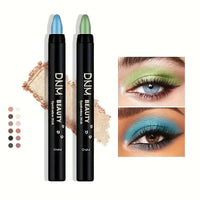 16 Colors Pearlescent Eyeliner, Color Glitter Waterproof Long-Lasting Eye Makeup Non-smudge Eyeliner Good Vibrations