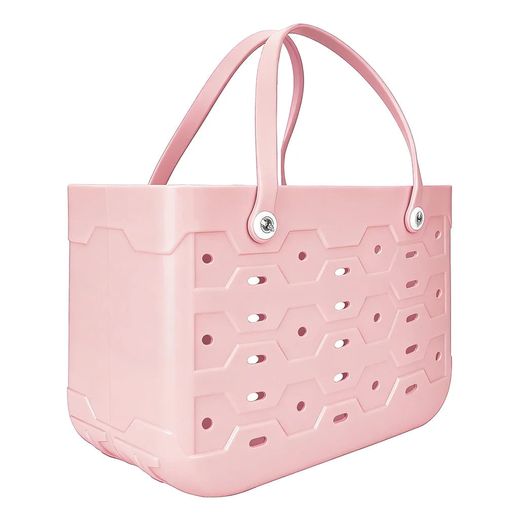 L/M/S multifunctional EVA tote bag, suitable for beach, swimming pool, gym and other occasions, suitable for both men and women Good Vibrations