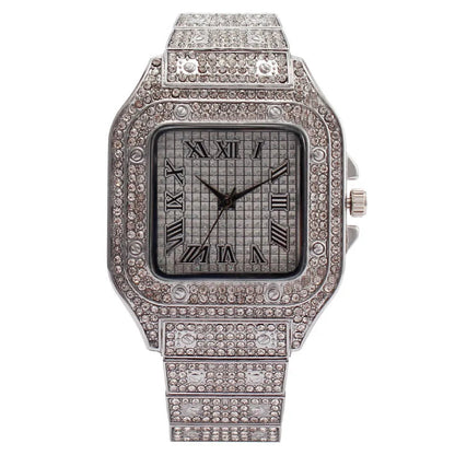 2025 Fashion Watches for Men Women Iced Out Watch Man Luxury Diamond Watch Unisex Quartz Wristwatches Relogio Gift Drop Shipping Good Vibrations
