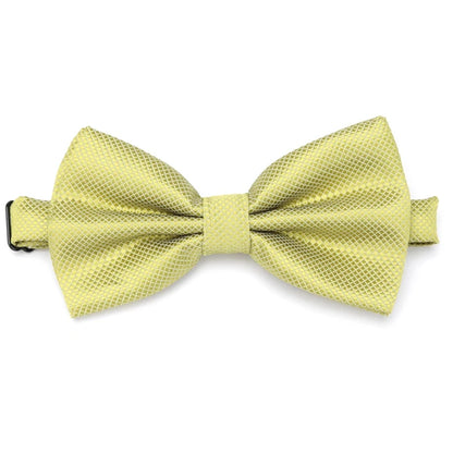 Men Bowties Solid Color Butterfly Wedding Necktie for Boys Girls Candy Bowknot Accessories Plaids Multicolor Adjust Neck Bow Tie Good Vibrations