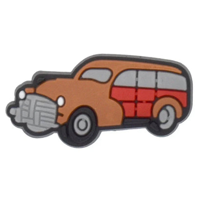 Shoe Charms for Crocs Accessories
 Sports Car Shoes Charm for Croc Decorations Pins Men Accessory Jeans Woman Clogs Clips Badges Good Vibrations