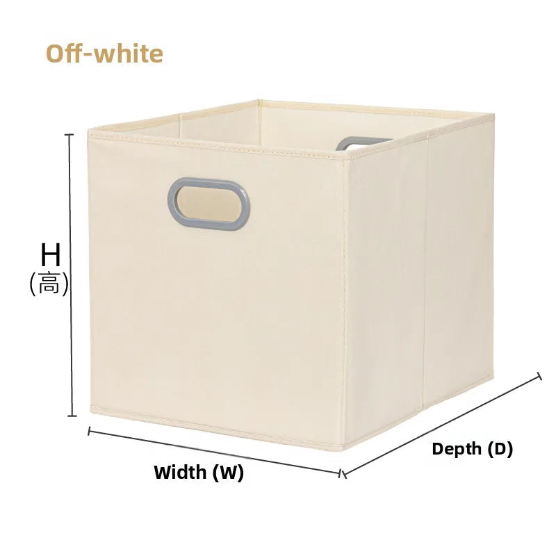 Square Grid Storage Box Home Dormitory Stackable Storage Bin Bookcase Storage Box Toy Miscellaneous Item Organizer Basket Good Vibrations