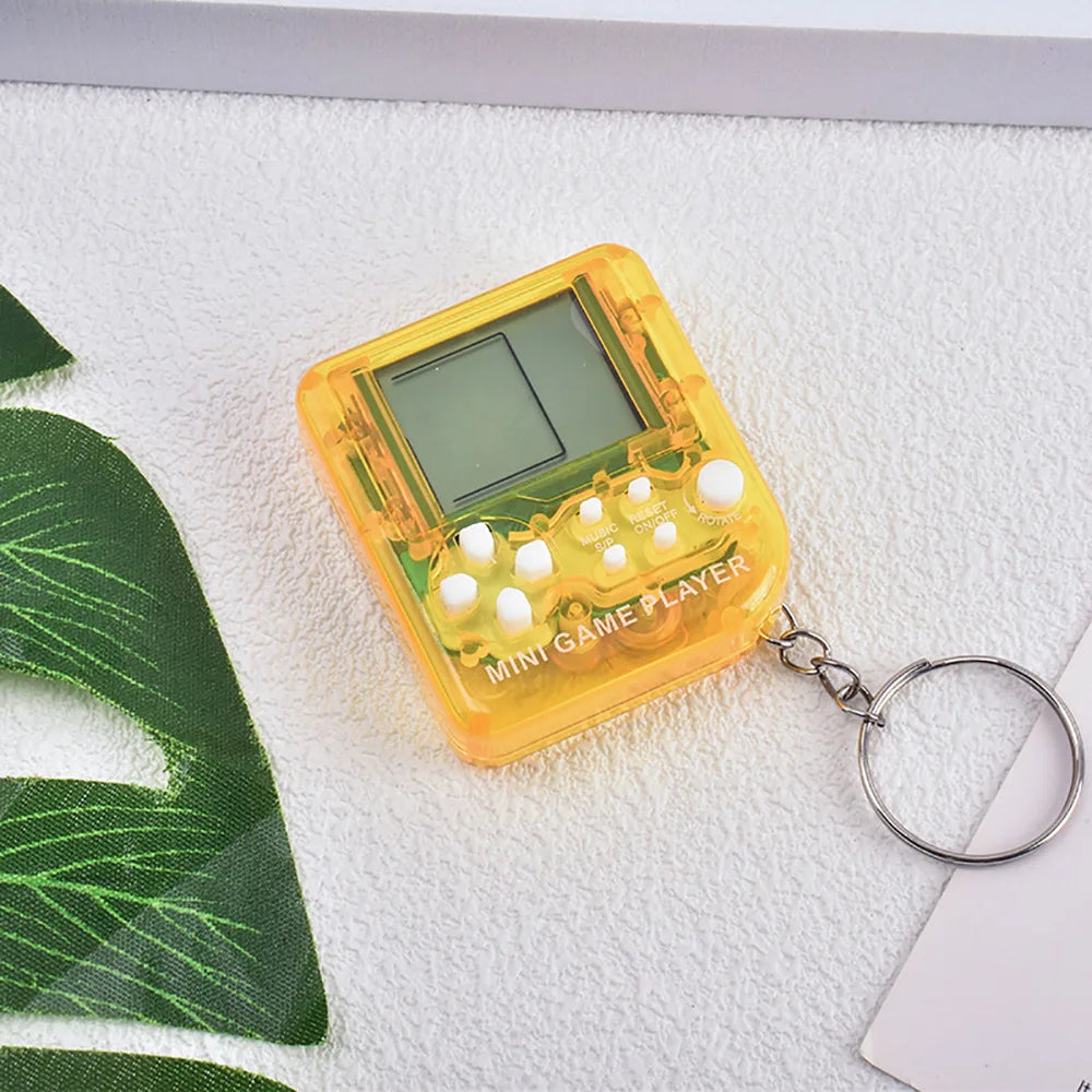 Retro Mini Handheld Game Console Classic Electronic Games Handheld Game Machine Children's Educational Game Console Toy Ide Gift Good Vibrations