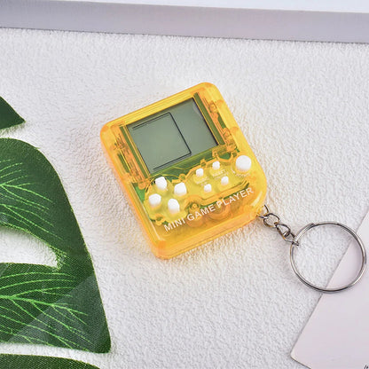 Retro Mini Handheld Game Console Classic Electronic Games Handheld Game Machine Children's Educational Game Console Toy Ide Gift Good Vibrations