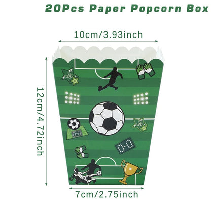 Football Party Disposable Tableware Boys Kids 1st Birthday Party Decorations Sports Soccer Theme Birthday Party Supplies Decor Good Vibrations