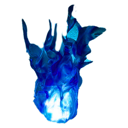 Halloween Party Decor Props Handheld Luminous Flame Lamp Creative Ghost Fire Prop Anime Cosplay Accessories Halloween Decoration Good Vibrations