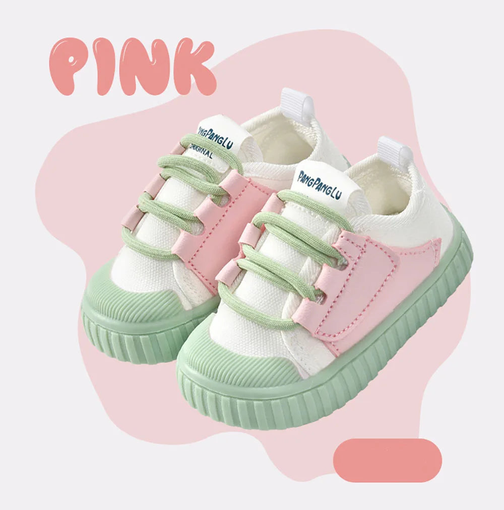 Toddler Sport Shoes For Baby Ergonomics Soft-soled Girl's Sneakers Anti-slippery Infant Boy's Tennis Shoes Casual Footwear Good Vibrations