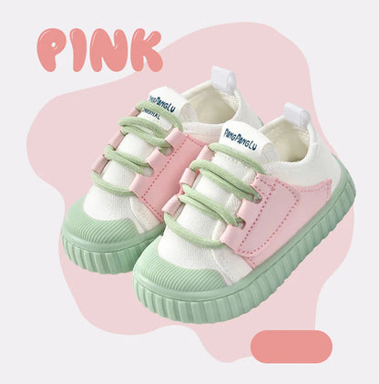 Toddler Sport Shoes For Baby Ergonomics Soft-soled Girl's Sneakers Anti-slippery Infant Boy's Tennis Shoes Casual Footwear Good Vibrations