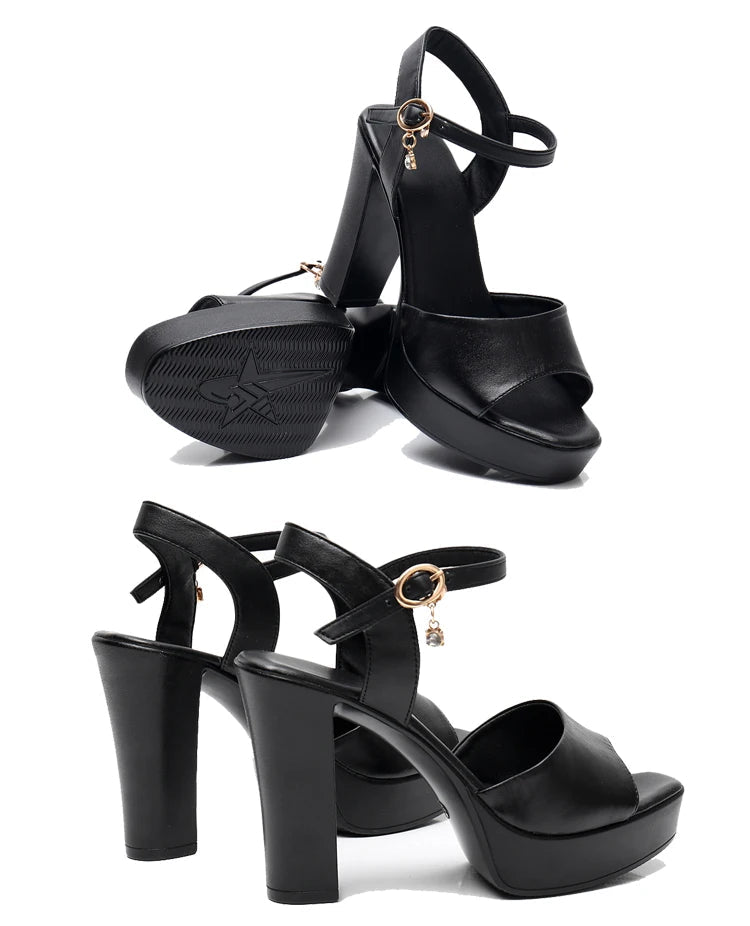 2025  Women Sandals Summer  Female High Heels Dance Shoes Platform Sandal Designer Shoe  Luxury High Quality Good Vibrations