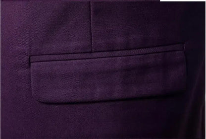 Blue Suit Vest, Men's Business Sleeveless Vests Jacket, Asian size S-6XL, Wedding Party Waistcoat, Red Purple Black Gray Good Vibrations