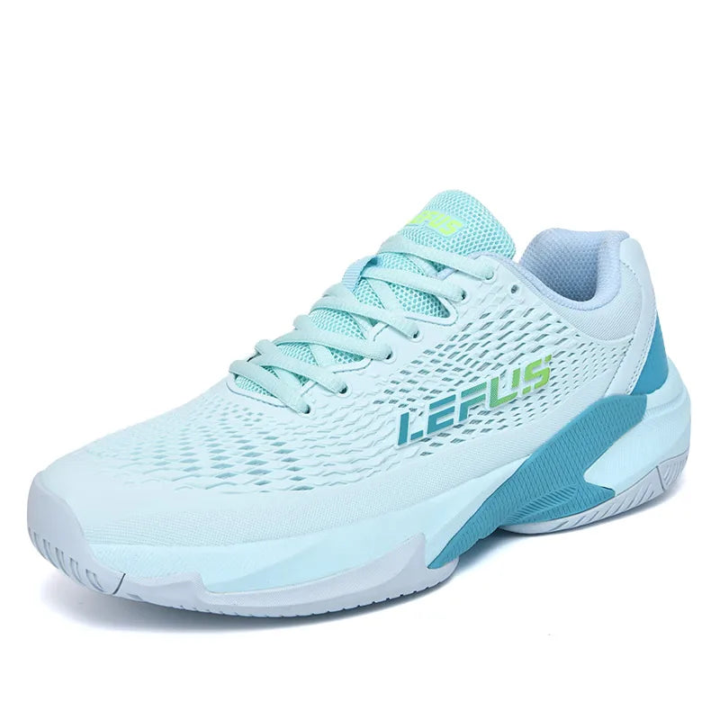 New Fashionable Anti slip Men's and Women's Tennis Shoes Soft and Comfortable Professional Tennis Training Shoes Durable Good Vibrations