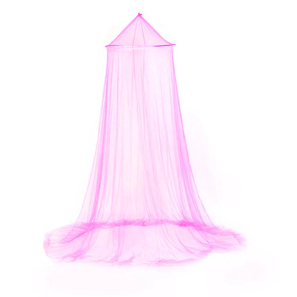 Bed Canopy Hanging Mosquito Net Princess Dome Foldable Bedcover for Children Good Vibrations