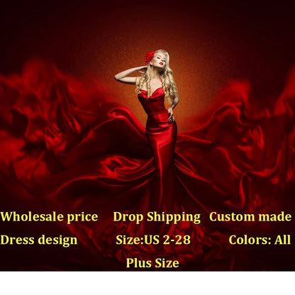 Ranadoo Strapless Mermaid Prom Dresses Stylish Rhinestones Evening Gowns for Women Satin Sleeveless Chapel Train Abendkleider Good Vibrations