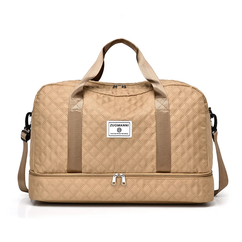 Lightweight Luggage Bag, Large Capacity Travel Duffle Bag Gym Tote Bags, Shoulder Weekender Overnight Bag Good Vibrations Adult Super Store