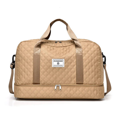 Lightweight Luggage Bag, Large Capacity Travel Duffle Bag Gym Tote Bags, Shoulder Weekender Overnight Bag Good Vibrations Adult Super Store