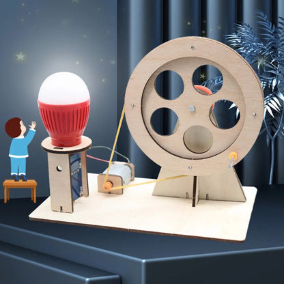 Toys for children robot science Creative Inventions Motor Ability Of Children Active Thinking DIY Electronic Kit Technology Toys Good Vibrations