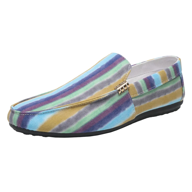 Fashionable banquet formal shoes, men's work flat shoes, casual plus-size loafers, walking casual shoes Good Vibrations