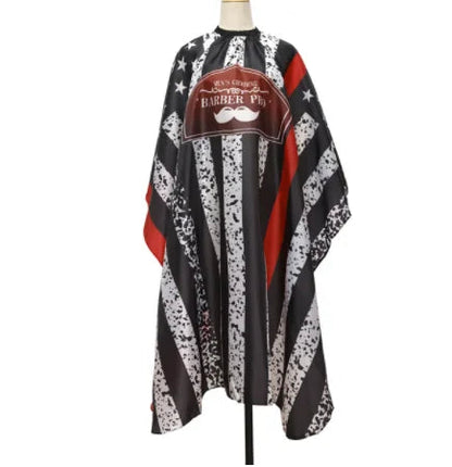 Hair Salon Hair Cutting Antistatic Barber Apron Classics Hair Cut Cape Hairdresser Hairdress Gown Cape Hair Profiling Tools Good Vibrations