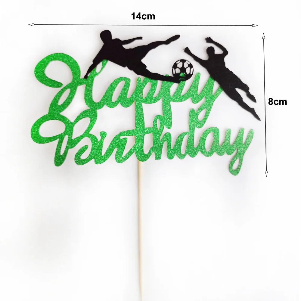 Soccer Party Disposable Tableware Paper Plates Cups Napkins Tablecloth Soccer Birthday Party Decoration Good Vibrations
