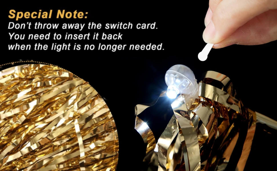 24-150Pcs Lighted Wedding Wands LED Tinsel Wedding Wands Light up Wedding Streamers for Wedding Send off Exits Party Favors Good Vibrations