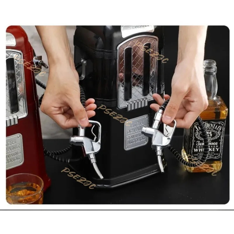 Household Retro Creative Large Capacity Impact Resistant and Pressure Resistant Plastic 2L Bar Double Gun Wine Disperser Tool Good Vibrations Adult Super Store