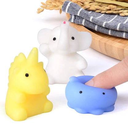 15PCS Kawaii Squishies Mochi Anima Squishy Toys For Kids Antistress Ball Squeeze Party Favors Stress Relief Toys For Birthday Good Vibrations