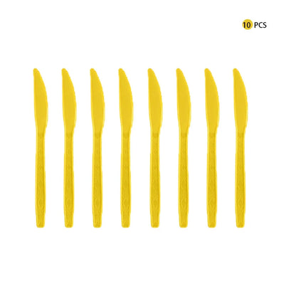 Solid Yellow boda party tableware set cumpleaños decoracion bachelorette Birthday Tableware Paper Napkins Cups Plates Tablecloth Good Vibrations