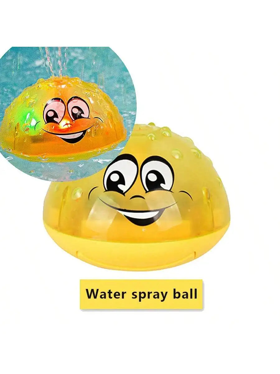 Bath Toy Ball Spray Light Rotating Shower Pool Children Toys Children Toddler Swimming Party Bathroom LED Light Toy Gift Good Vibrations