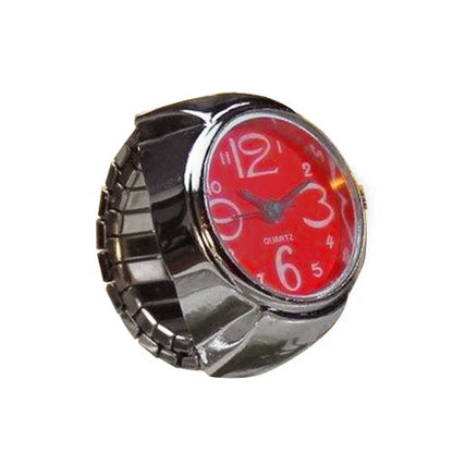 Fashion Rings Finger Watches for Women Men 2025 Fashion Party Quartz Watches Unisex Couple Rings Jewelry Gifts Good Vibrations