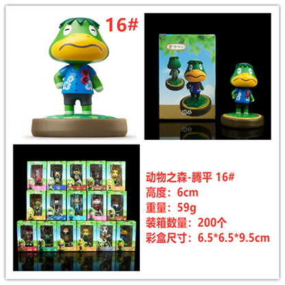 16th Edition Animal Crossing Friends Friendship Family Portrait Figure Set - Shiri Hikari Game Anime Figure Set Good Vibrations