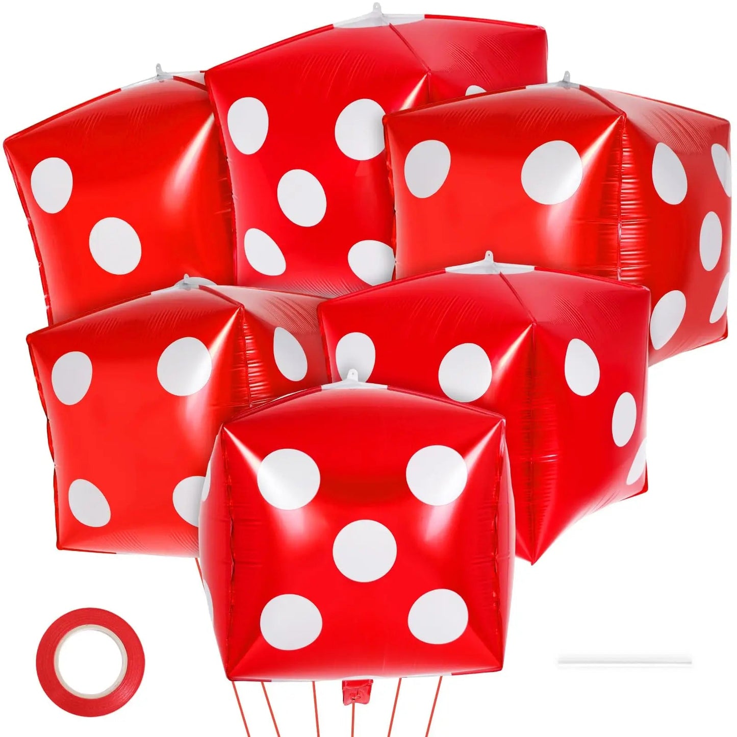 Dice and Cards Casino Balloons Casino Theme Balloons Dice Balloons, Casino Theme Parties Poker Balloons, Casino Decorations Good Vibrations