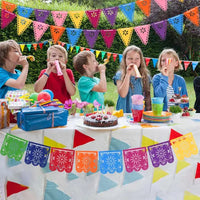 Mexican Pinata Happy Birthday Banners Party Decorations Rainbow Tassel Garlands Flags Table Runner Cinco De Mayo Party Supplies Good Vibrations