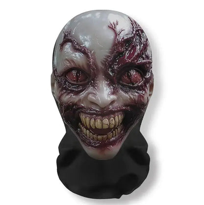 Halloween Ghost Face 3D Mask Balaclava Full Face Elastic Mesh Breathable Skull Headcovers Horror Party Halloween Cosplay Props Good Vibrations