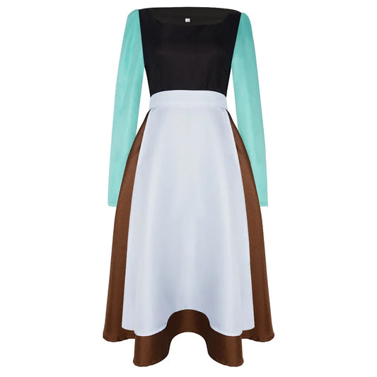 Anime Cinderella cosplay costume princess maid dress uniform suitable for women adult costume Halloween carnival party costume Good Vibrations