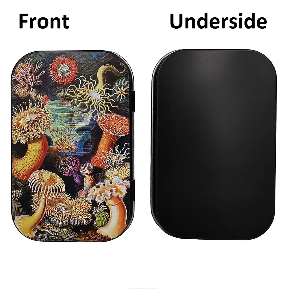 Cigarette Case Box Flip Cap Tobacco Storage Smoke Humidor Rolling Paper Jewelry Candy Coin Key Organizer Tin Flip Gifts Sealed Good Vibrations