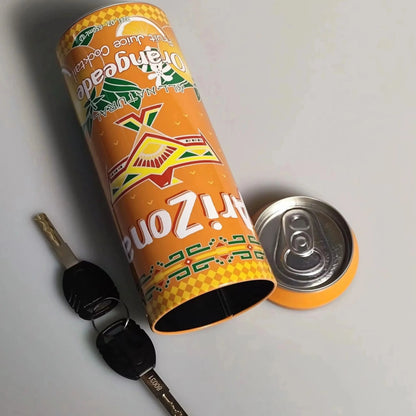AriZona Drink Can Diversion Safe, Hidden Storage Container, Cash Stash Can with Hidden Compartment for Keys, Cash and Valuables Good Vibrations