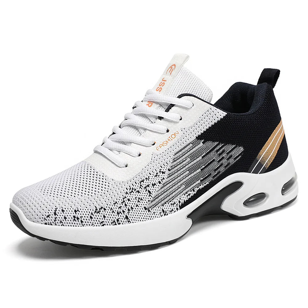 Men's sneakers Mens Breathable Knit Sneakers Soft Sole Comfort  Shoes for Sports 2025 Free shiping shoes Good Vibrations