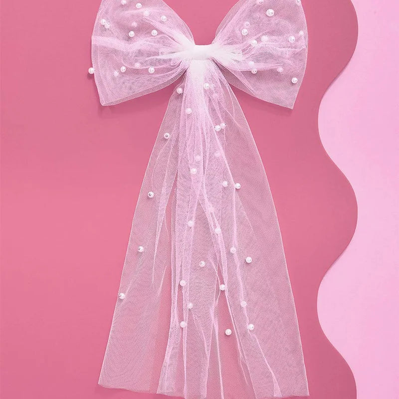 Bride Bridesmaid Bow Hairpin Bride To Be Bachelor's Party Achelorette Hen Party Bridal Shower Wedding Decorations Gifts Good Vibrations