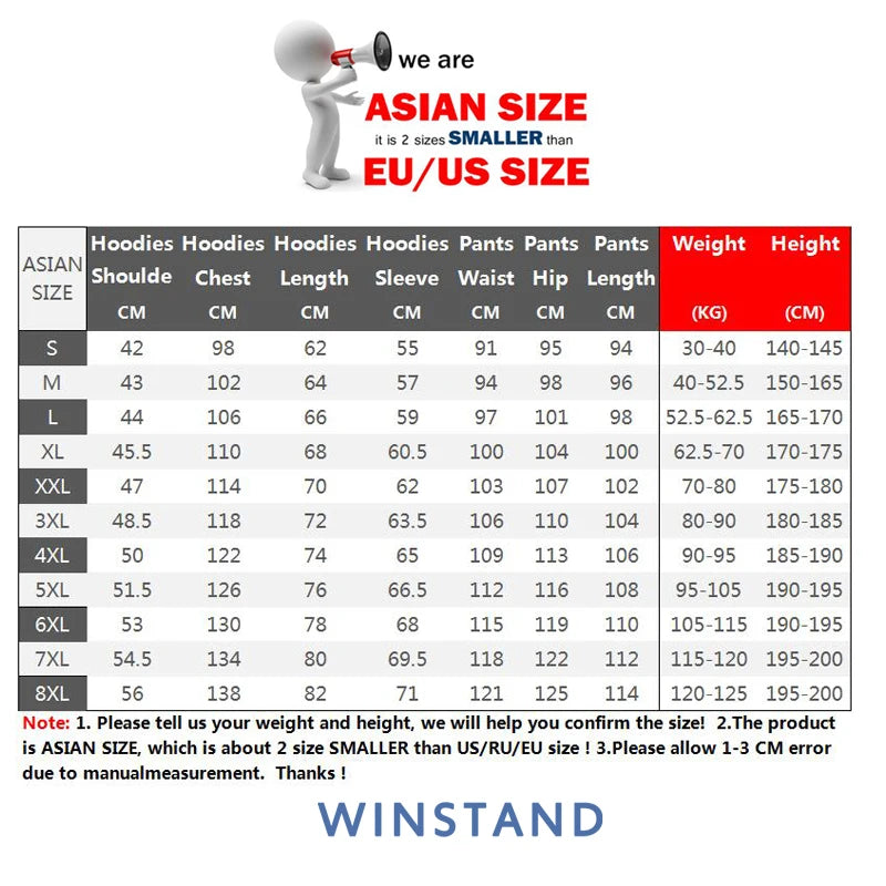Cashmere Mens Fleece Warm Tracksuit Male Winter Warm Hooded Fashion Sets Mens Hoodies + Pants Sportswear Sets WinterThick Set Good Vibrations