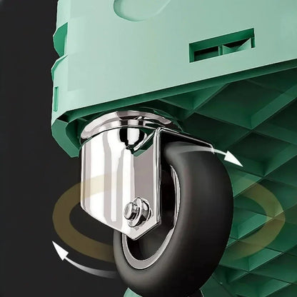 Lightweight Brushed Trolley Luggage Trolley Express Folding Shopping Cart for Climbing Stairs Home Hand Pull Good Vibrations