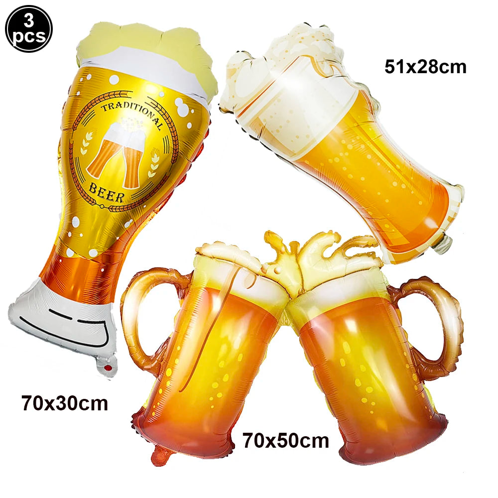 Whiskey Birthday Party Decorations Balloons Hanging Swirls Tablecloth Beers 30th 40th 50th Whiskey Birthdayy Party Decorations Good Vibrations