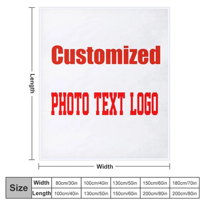 Letter To Mom Pattern Blanket Mother Gift Soft Comfortable Warm Throw Air-conditioned Room Nap Blanket for Home Custom blankets Good Vibrations