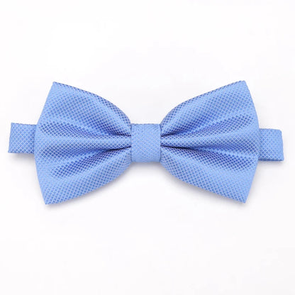 Men Bowties Solid Color Butterfly Wedding Necktie for Boys Girls Candy Bowknot Accessories Plaids Multicolor Adjust Neck Bow Tie Good Vibrations