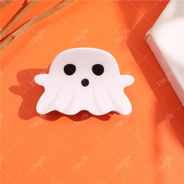 Halloween Hair Accessories Ghost Hair Clip for Women Girls Red Horns Hairpin Skull Claw Y2K Gothic Hair Jewelry 2023 New HangZhi Good Vibrations
