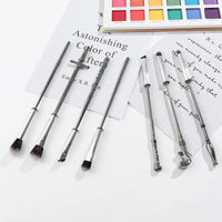 Snake Makeup Brushes Set, Foundation Powder, Blush, Eyeshadow, Concealer, Lip, Eye Make Up Brush, Cosmetics Beauty Tools, 7Pcs Good Vibrations