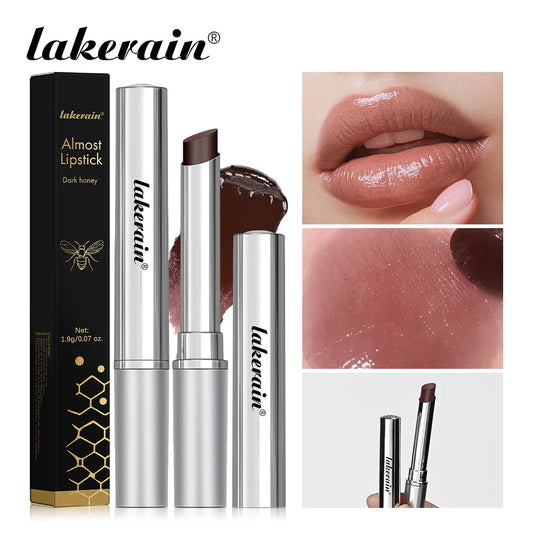 Black Honey Lipstick Long Lasting Moisturizing Natural Lip Plumper Makeup Lip Plumping Gloss Cosmetics Exfoliating for Lip Good Vibrations