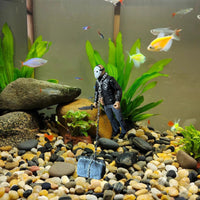 Toy Hand Model Decoration, Cartoon Toys Home Desktop Decoration, Character Decoration Statue Decoration Office Desktop Artwork Good Vibrations