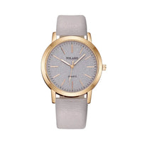 Fashion Women Leather Quartz watch Good Vibrations
