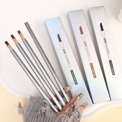 Natural Microblading Eyebrow Pencil Waterproof Eye Brow Enhancer Pen Long Lasting Eyes Makeup Tools Cosmetics Black Brown Gray Good Vibrations