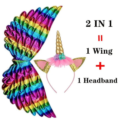 Kids Unicorn Dress for Girls Party Dresses Flower Appliques Ball Gown Little Girl Princess Costumes Summer Children Clothing Good Vibrations